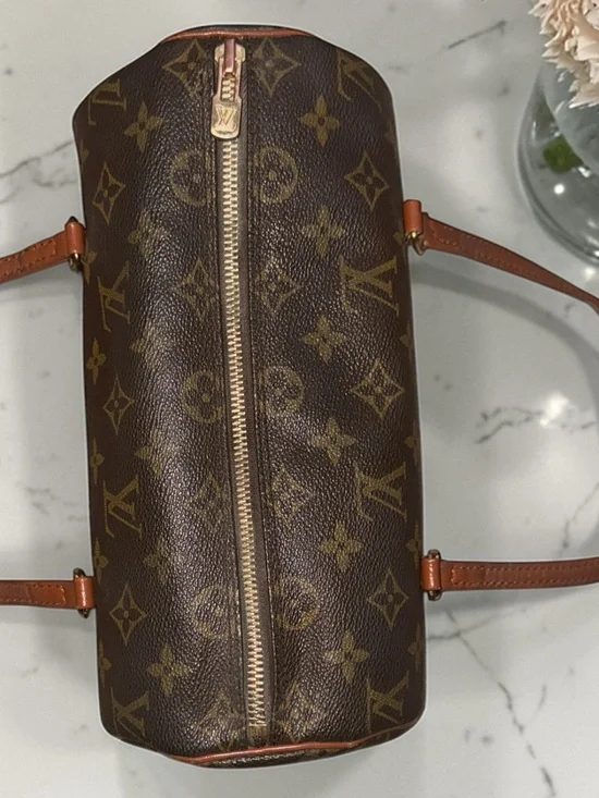 Louis Vuitton Vintage Monogram Papillon 26 PM Barrel Bag - Authentic - Picture 11 of 12